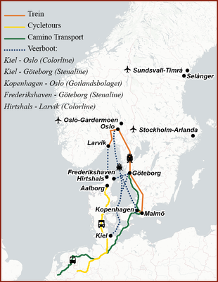 vervoervanennaarroute
