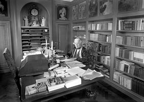 Werkkamer Selma Lagerlöf (© Aftonbladet, Public Domain)